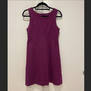 b. young boysenberry A-line dress